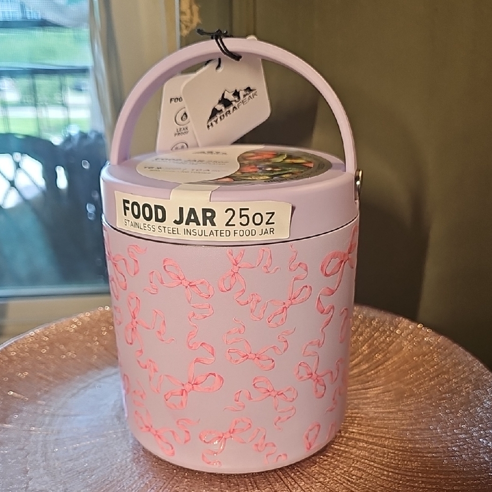 Pink Stainless Steel Insulated Food Jar - 25oz